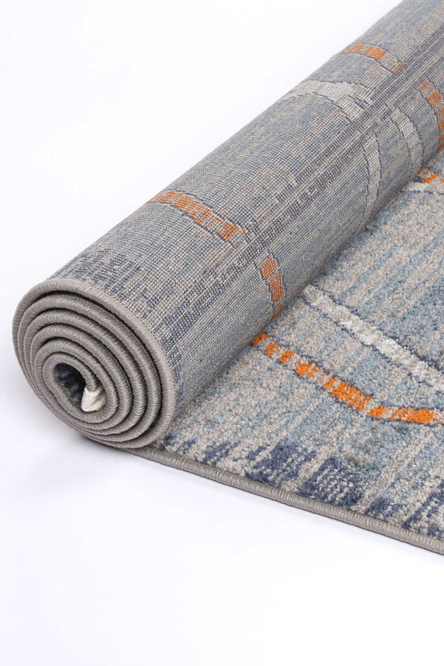 Machu Victor Blue Rug - ADORE RUGS and FLOORING
